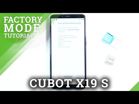 How to Factory Reset CUBOT X19S - Hard Reset Tutorial / Delete All Data