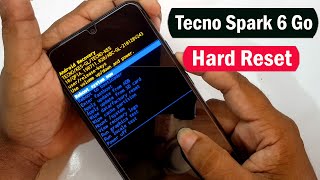 TECNO SPARK 6 GO HARD RESET | TECNO SPARK 6 GO (KE5) FACTORY RESET/PATTERN UNLOCK  WITHOUT PC |