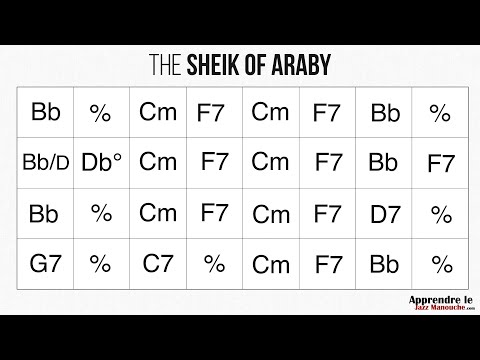 The Sheik of Araby - Playback jazz manouche - Gypsy jazz backing track / play along