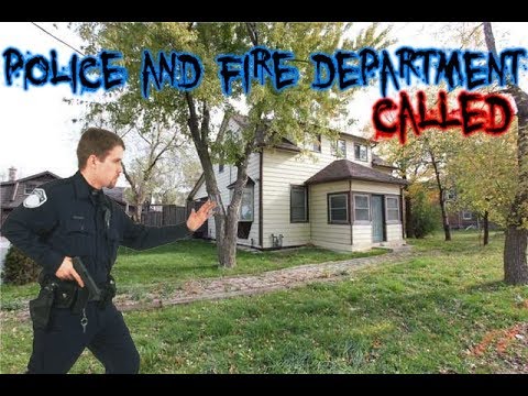 Abandoned Car Mechanic House (Fire Department & Police Called) Oakville Ontario