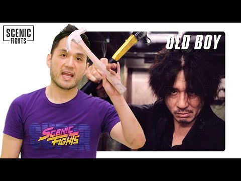 Filipino Martial Artist Breaks Down Oldboy Hammer Corridor Fight | 올드보이 | Scenic Fights
