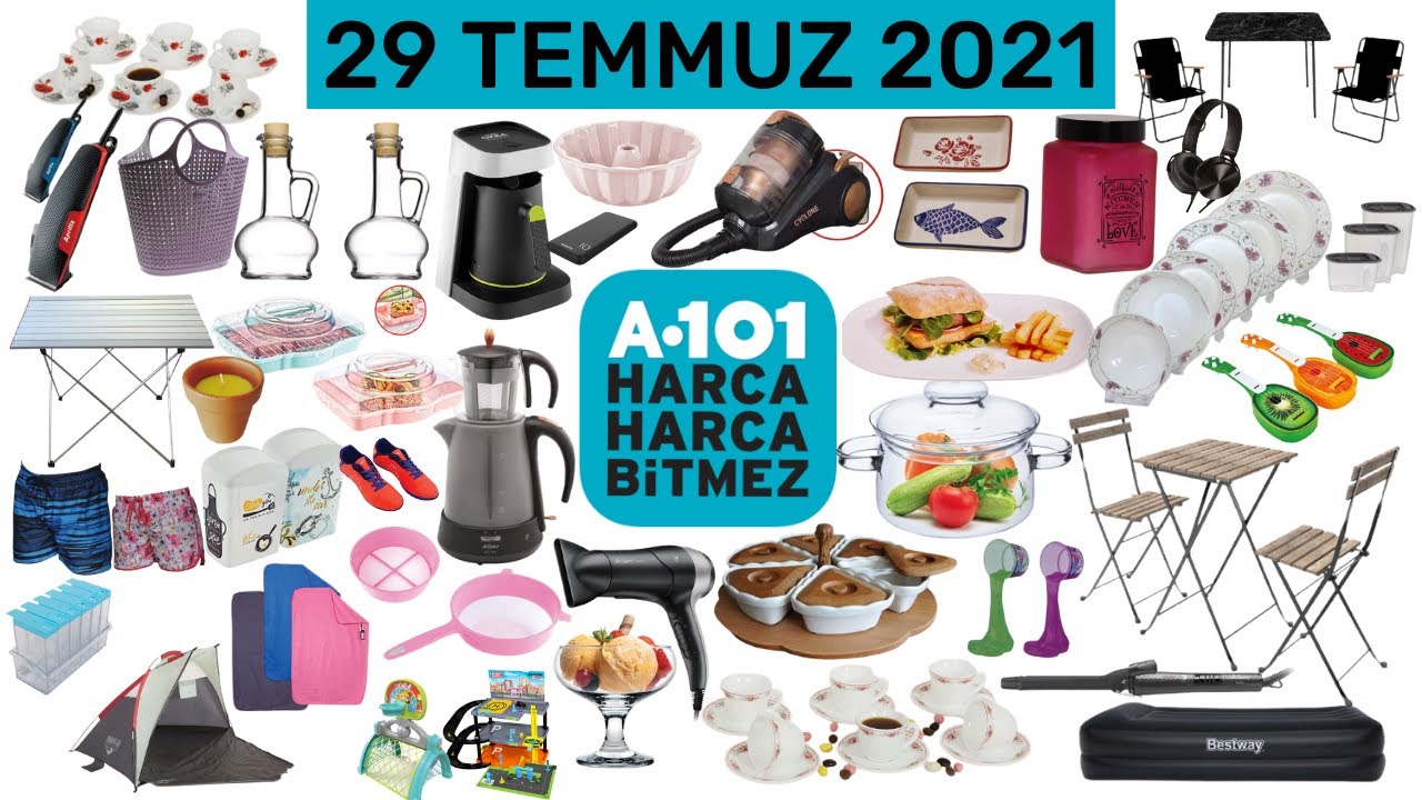 GERÇEK RESMİ ÜRÜNLER | A101 29 TEMMUZ 2021 | A101 İNDİRİMLERİ | ÇEYİZLİK MUTFAK | { A101 Aktüel }