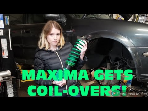 Tein Street Advance Z Coil-overs Install, 5th Gen Maxima