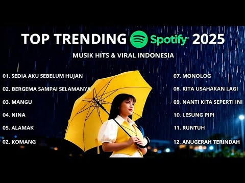 💔 Lagu Viral Indonesia 2025 🎶 Top Spotify Hits | Galau & Bikin Nangis Saat Hujan
