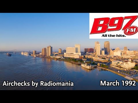 WEZB 97.1 (B97-FM) New Orleans, LA - March 4th, 1992