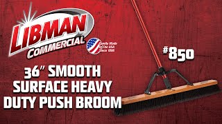 Libman 850 36" Smooth Surface Heavy Duty Push Broom Product Spotlight
