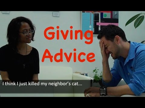 Giving Advice