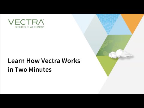 Learn How Vectra Works