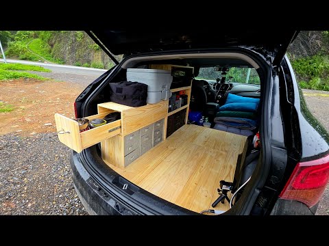 Thumbnail for DIY SUV Camper Conversion | Mini Camping Car with Full Setup for Travel & Sleep by Mini SUV