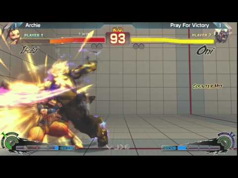 SSF4: Pray For Victory vs Archie - Why Me Dojo? 9