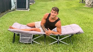 Camping Cot Review (Compact & Comfortable)