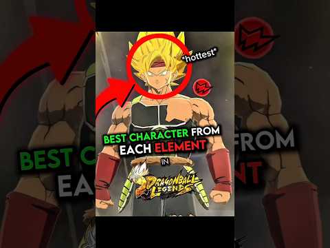 ranking characters from each element🤩✨!(Dragon Ball Legends) #dragonballlegends #dbl #dblegends