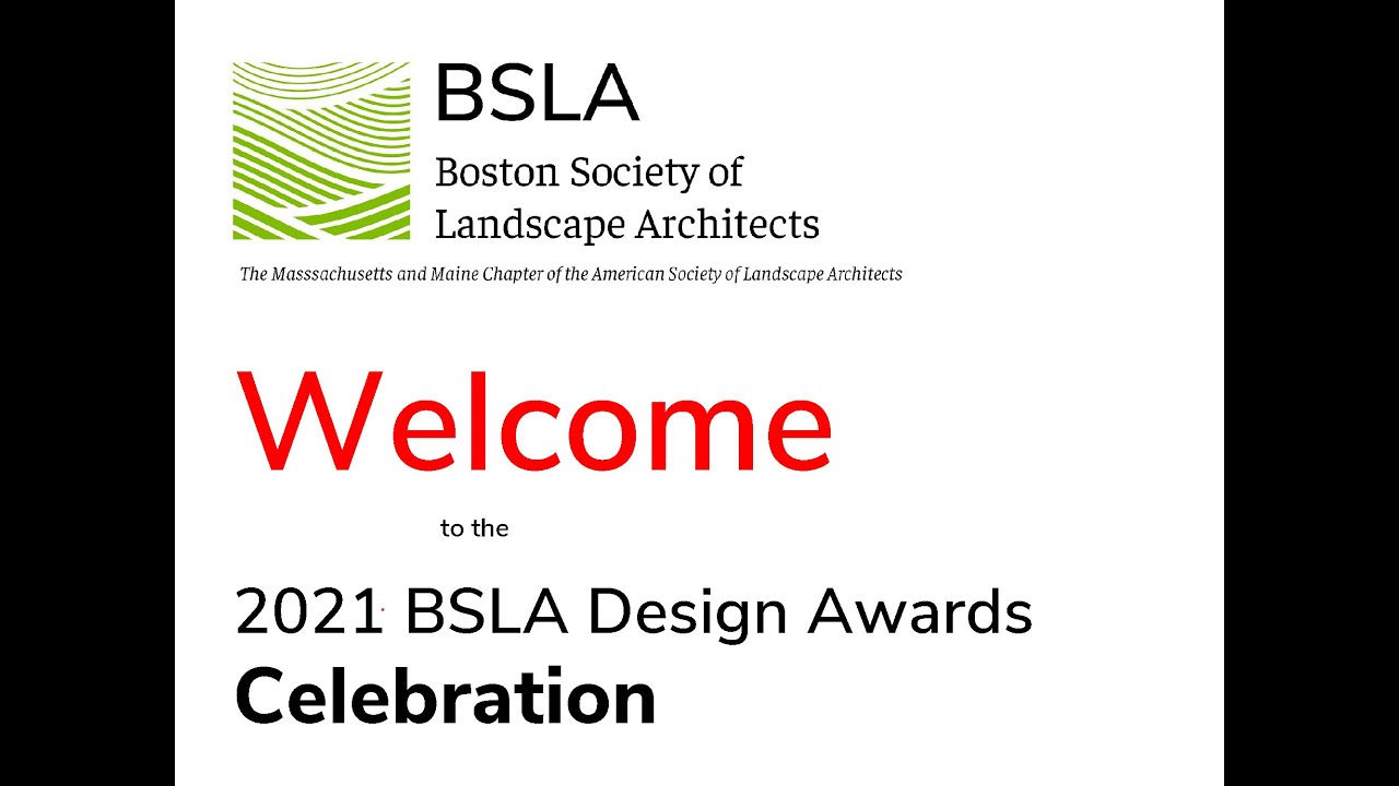 Announcing the 2021 BSLA Design Awards