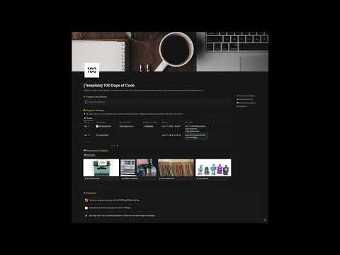 100 Days of Code | Prototion | Buy Notion Template