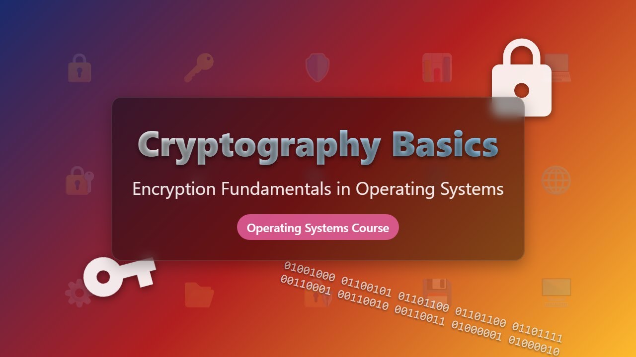 Cryptography Basics: Encryption Fundamentals in Operating Systems