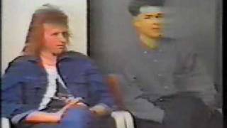 Big Country - Stuart Adamson and Bruce Watson interview 1988 - part 1
