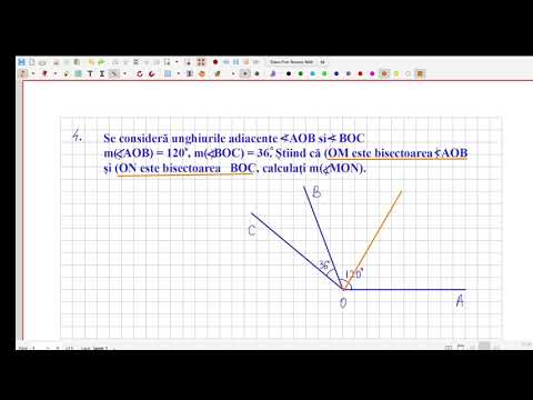 Bisectoarea unui unghi