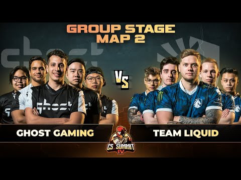 Ghost vs Liquid, Map 2 Dust 2 - cs_summit 4: Group Stage - Ghost Gaming vs Team Liquid G2