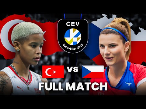 Turkiye 🇹🇷 vs Czechia 🇨🇿 | Full Match | CEV EuroVolley 2023