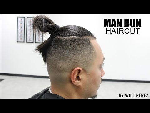 MAN BUN | HAIRCUT | DESIGN | BY WILL PEREZ