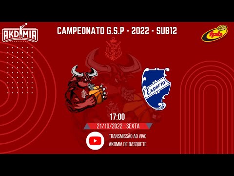 Regatas x Esperia: Campeonato G.S.P. 2022 de Basquete, s12.