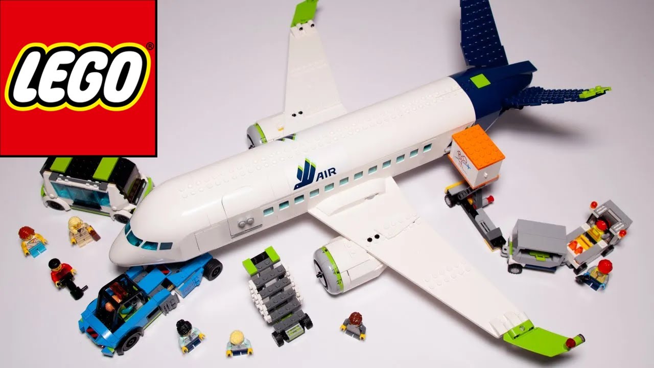 Lego City 60367 Passenger Airplane Speed Build