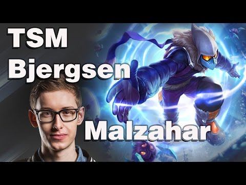 [Stream] TSM Bjergsen Malzahar Mid Lane - KR SoloQ