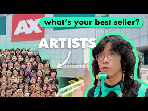 I Asked 60+ ANIME EXPO Artists for their BEST SELLERS... Here's What I Learned.