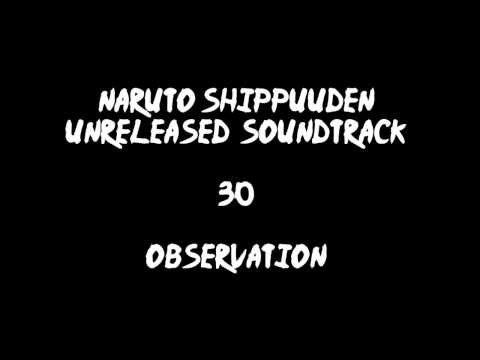 Naruto Shippuuden Unreleased Soundtrack - Observation