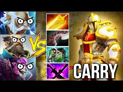 1vs5 Imba Omniknight Carry vs Magic 500 Dmg/Heal Purification Fun Gameplay by Mski.nb Dota 2