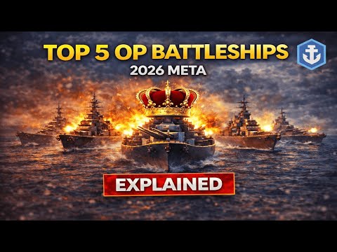 Top 5 Most Overpowered Battleships in 2026 | Some New Game Breaking Designs Explained!