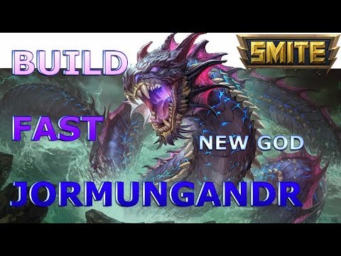 JORMUNGANDR BUILD SMITE + GAMEPLAY - FIQUEI VELOZ E PODEROSO