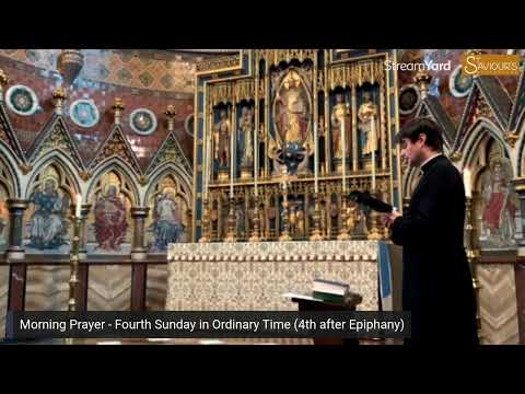 Morning Prayer - Fourth Sunday in Ordinary Time (4th after Epiphany)