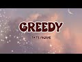 Tate McRae Greedy Lyrics