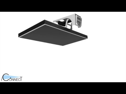 iConnect Fold down ceiling inverted Tv lift (TVL-RI) illustration