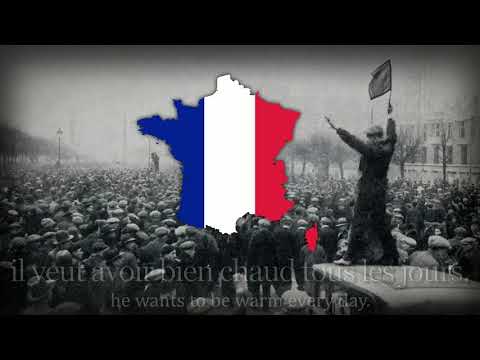 "Chant du front des travailleurs" - Einheitsfrontlied in French