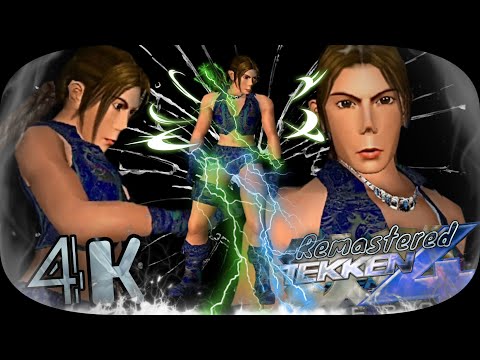 Julia Peahen Anna design and with Nina moves Tekken 4 Remastered UHD 4K 60 FPS 