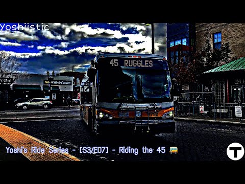 Yoshi The Seeker: The First Part | Yoshi's Ride Series {S3-E07} - Riding the 45 🚌 - {MBTA}