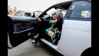 Con Roxy in visita al Japanese Cars Meeting 2018