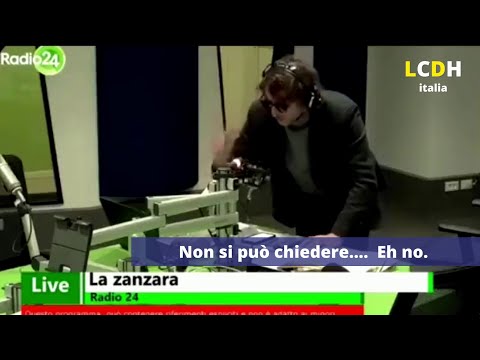 La zanzara e il festival di Sanremo: lo sfogo di Cruciani