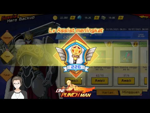 Lv200 Tongkat Assist G4 - One Punch Man The Strongest