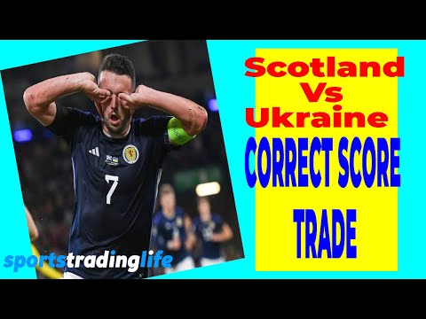 We Tried THIS Correct Score Trading Strategy On Scotland Vs Ukraine