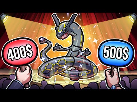 We Buy Pokemon From an Auction, Then We Battle!