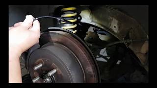 Toyota 86 / BRZ wheel sensor / ABS sensor replacement