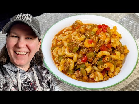 Quick & Easy One Pot American Goulash