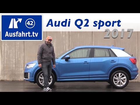 2017 Audi Q2 sport 2.0 TDI quattro Stronic 150 PS - Fahrbericht der Probefahrt, Test, Review