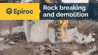 Epiroc HB3600  hydraulic breaker