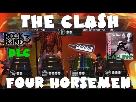 (+Keys) The Clash - Four Horsemen - Rock Band 3 DLC Expert Full Band (February 1st, 2011)