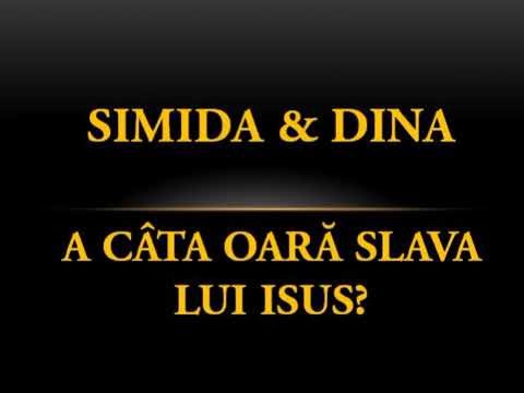 Simida & Dina AUDIO - A câta oara slava lui Isus