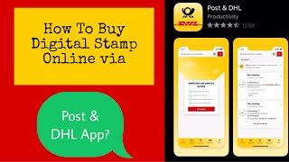 How To Buy Digital Stamp Online via Post & DHL App? | Pinoy in Germany | Bryan Genetiano
